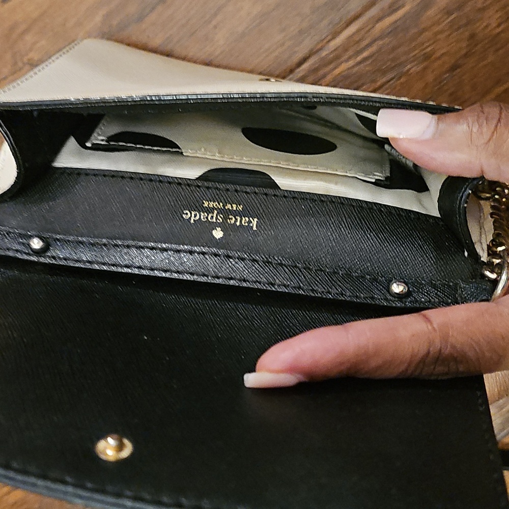 Kate Spade Black and Gold Crossbody Bag - Picture 4 of 4